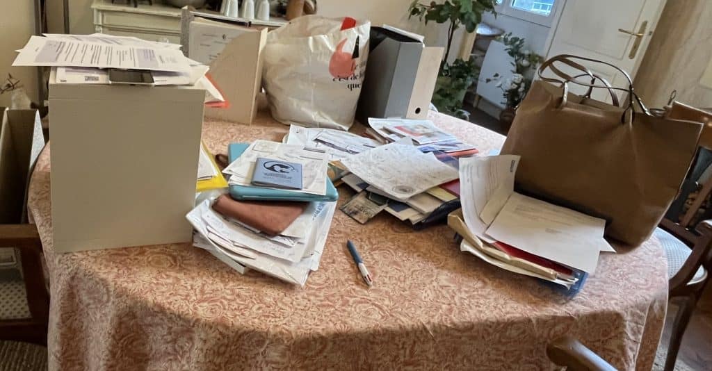 classement papiers